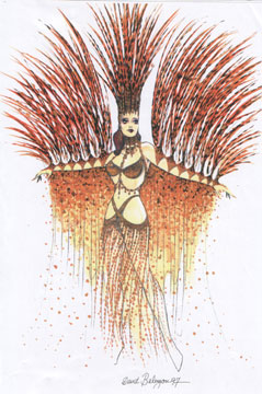 Costume design by David Belugou